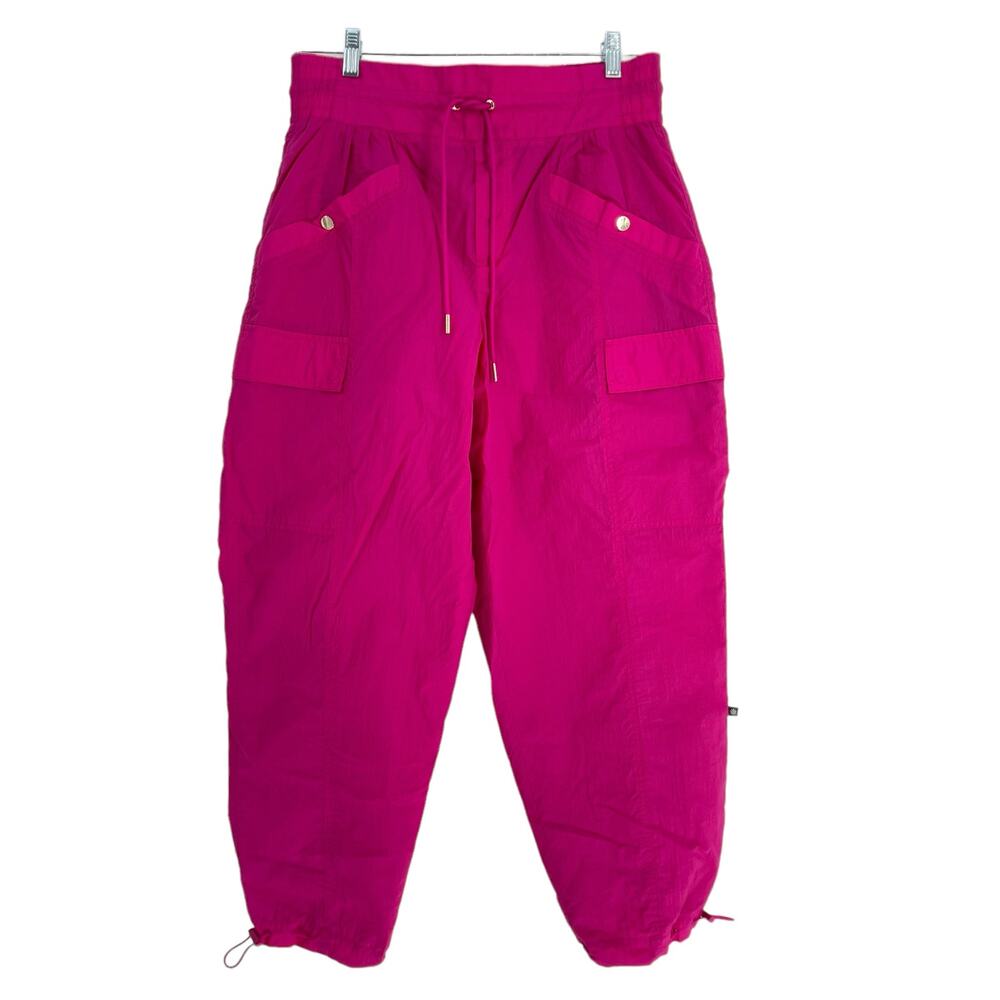 Athleta x Alicia Keys High Waist Utility Pants Pink Fuschia 14 - Picture 2 of 10